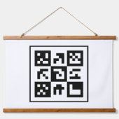 qr-code hangend wandkleed (Voorkant 3)