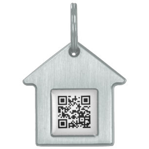 QR-code Huisdieren Naamplaatje