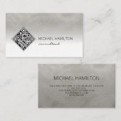 QR-code industrieel Visitekaartje (Voorkant / Achterkant)