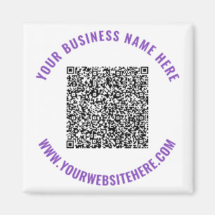 QR Code Info Codinfo Aangepaste tekst Magnet Cadea Magneet