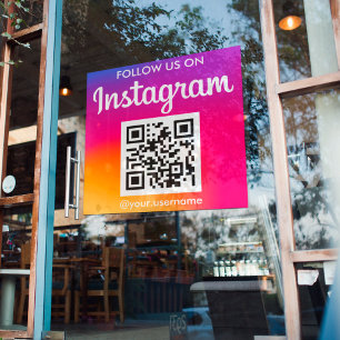 QR-code installagram Sticker