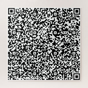QR-code Je speciale persoonlijke cadeau Legpuzzel