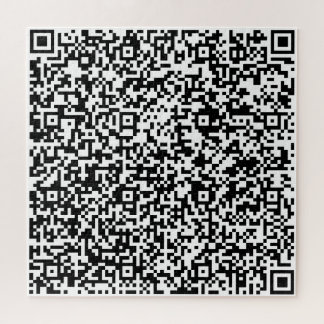 QR-code Je speciale persoonlijke cadeau Legpuzzel