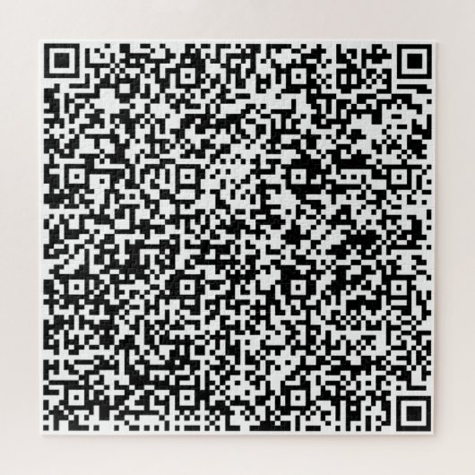 QR-code Je speciale persoonlijke cadeau Legpuzzel (Horizontaal)