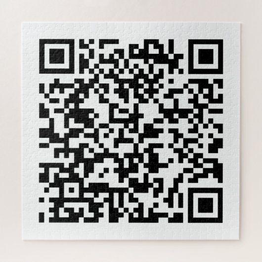 QR Code Jigsaw Puzzle - Ajouter votre adresse Web  (Horizontal)