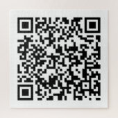 QR Code Jigsaw Puzzle - Ajouter votre adresse Web  (Vertical)