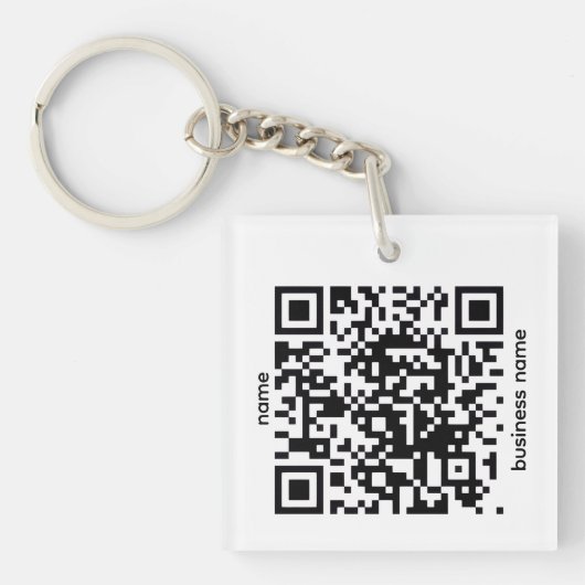 QR Code Keychain (Voorkant)