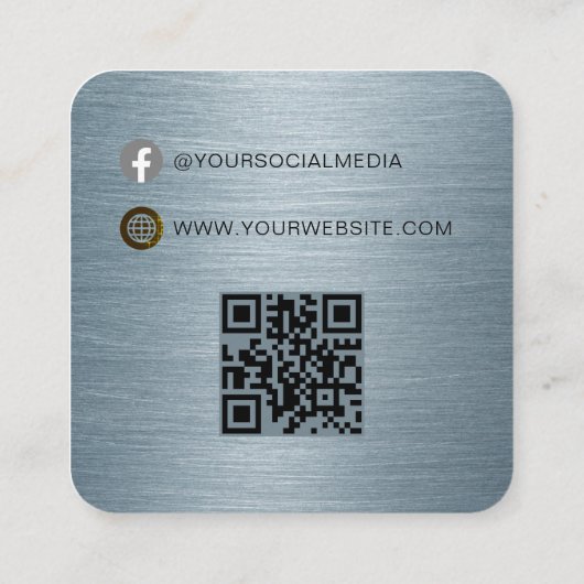 QR-code | Kledinglabel Prijs Hang Label (Achterkant)