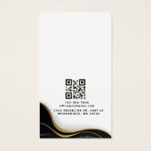 QR Code Lion Logo Business Scan for Display Cards (Dos)