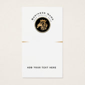 QR Code Lion Logo Business Scan for Display Cards (Devant)