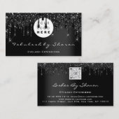 Qr Code Logo Black Drift Professional VIP Visitekaartje (Voorkant / Achterkant)