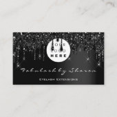 Qr Code Logo Black Drift Professional VIP Visitekaartje (Voorkant)