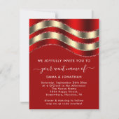 QR Code Logo Red Gold Kerstmis Feestdagen (Voorkant)