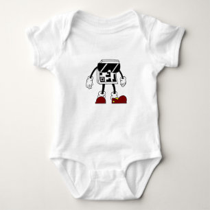 QR Code Man: Scan de Toekomstige Baby OnePiece Romper