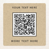 QR-code met tekst bruin document zaken Labels