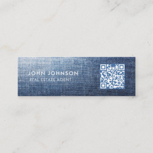 QR-code mini visitekaartje