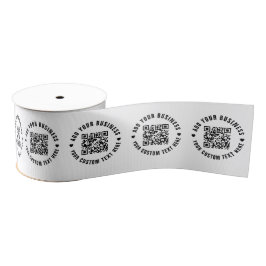 QR-code | Minimale eenvoudige schaalbaarheid voor  Grosgrain Lint