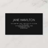 QR-code Modern Gold Profile Visitekaartje (Achterkant)