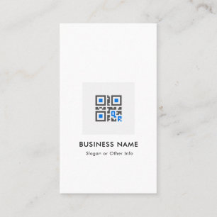 QR-code modern, stijlvol, goudscannbaar netwerk B Visitekaartje