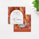 QR Code Modern Terracotta Arch Wedding Invitation<br><div class="desc">QR Code Modern Terracotta Arch Wedding Invitations featuring a hand-painted pattern of terracotta, saffron, clay, and amber brush strokes. Paired with your QR Code, this save the date style invitation is both romantic and sophisticated. Perfect for your chic, trendy event. Your QR Code, paired with our modern design, makes this...</div>