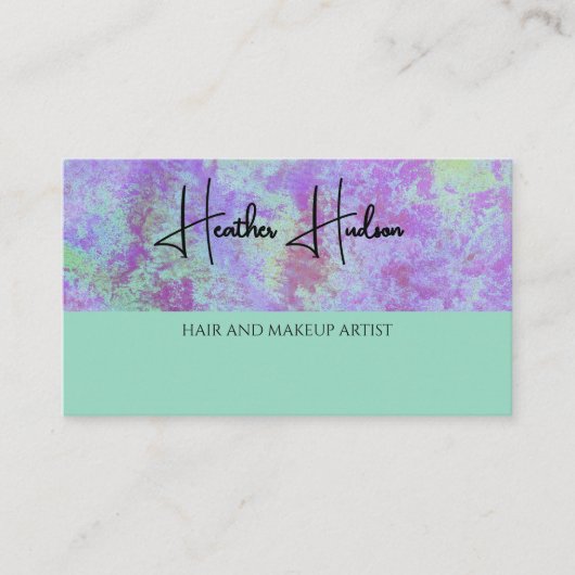 QR-code Modern Visitekaartje (Voorkant)