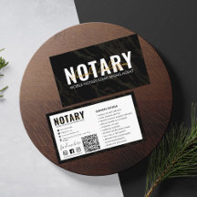 QR-code | Modern zwart marmer mobiele notaris open