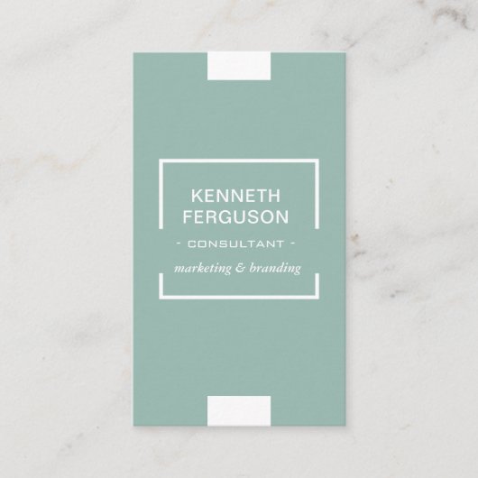 QR Code Moderne Entreprise Lumière Carte de visite (Devant)