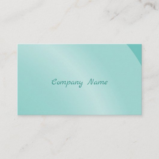 Qr Code Moderne Waterverf Moderne Neat Shaded Visitekaartje (Voorkant)