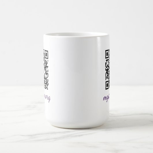 QR code mug (Centre)