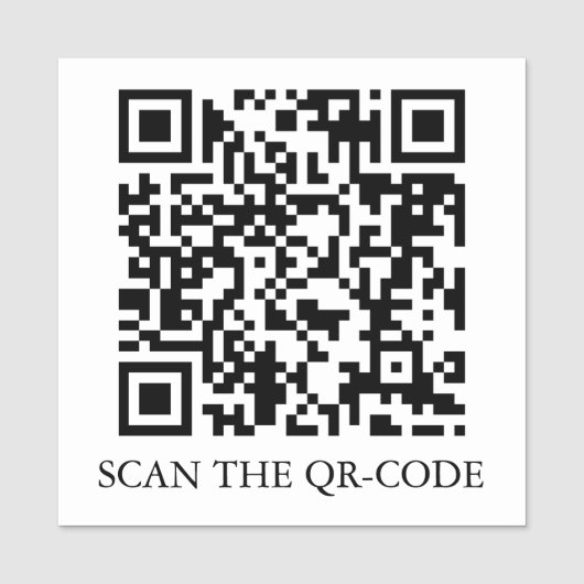 QR-code Naamplaatje (Voorkant)