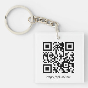QR code porte-clés