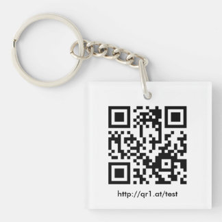 QR code porte-clés