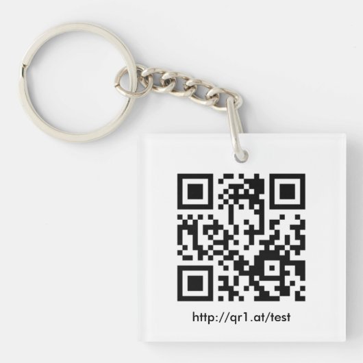 QR code porte-clés (Devant)