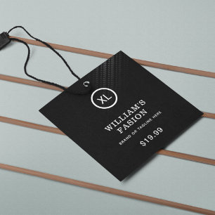 QR-code Prijskaartje kledinglabel hangtag Contactkaartje