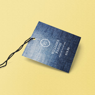 QR-code Prijskaartje kledinglabel hangtag Contactkaartje