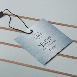 QR-code Prijskaartje kledinglabel hangtag Contactkaartje