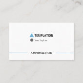 QR Code Professional Modern Visitekaartje (Achterkant)