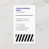 QR-code - Professioneel Visitekaartje (Achterkant)