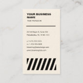 QR-code - Professioneel Visitekaartje (Achterkant)