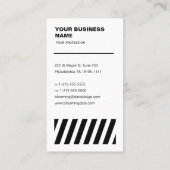 QR-code - Professioneel Visitekaartje (Achterkant)