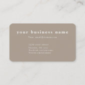 QR code professionele elegant zwart mesh Business  Visitekaartje (Achterkant)