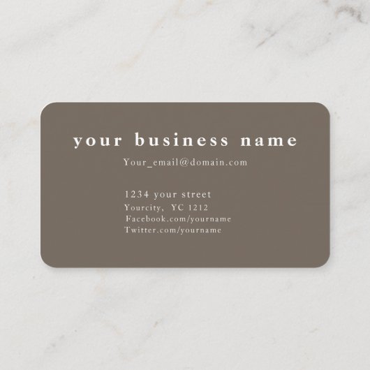 QR-code professionele elegant zwart netwerk Visitekaartje (Achterkant)