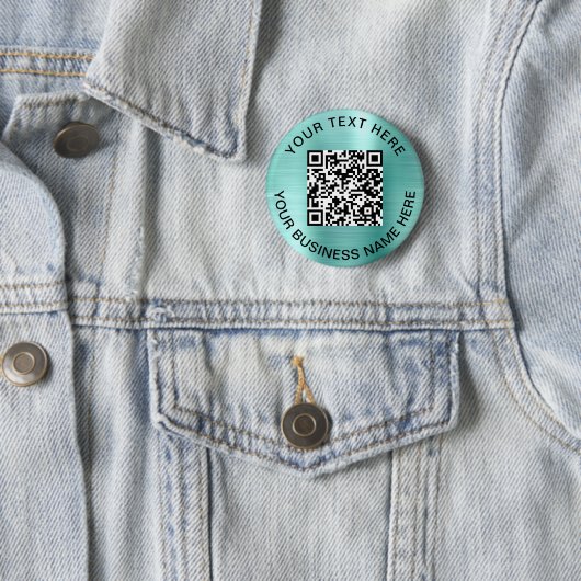 QR-code promotiemunt Ronde Button 5,7 Cm (In situ)
