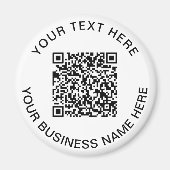 QR-code promotioneel Magneet (Voorkant)