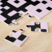 QR Code Puzzle - Moderne Gepersonaliseerde Legpuzzel (Zijkant)