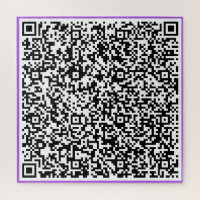 QR Code Puzzle Votre cadeau de message surprise sp