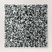 QR Code Puzzle Votre Cadeau Spécial Personnalisé (Vertical)