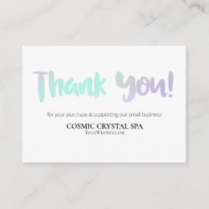 *~* QR code RAINBOW - DANK U LOGO AP8 Review Informatiekaartje