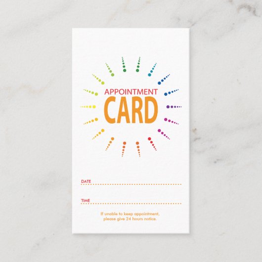 qr code rendez-vous rainbowBurst (Devant)