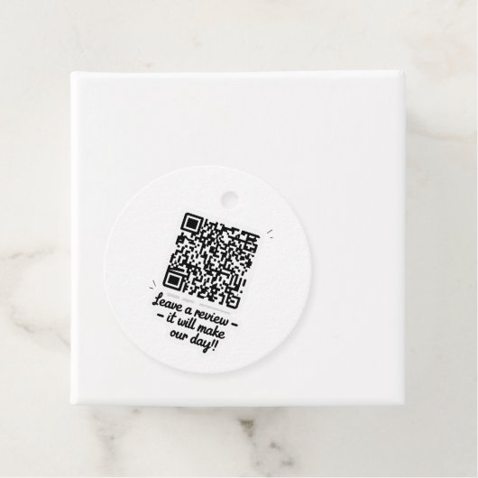 QR Code Review Gift Label (In situ)